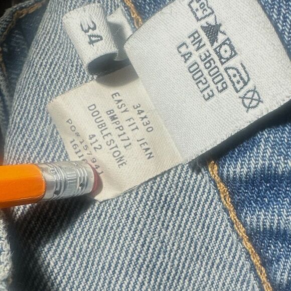 Calvin Klein Slim Straight Jeans - Blue - Picture 8 of 10